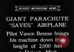 Standbild pilot Vance Breese Detroit Michigan USA, 1935, aus Sekunde 3 historischem Filmmaterial Videoclip 65675027484