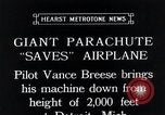 Standbild pilot Vance Breese Detroit Michigan USA, 1935, aus Sekunde 12 historischem Filmmaterial Videoclip 65675027484