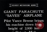 Standbild pilot Vance Breese Detroit Michigan USA, 1935, aus Sekunde 13 historischem Filmmaterial Videoclip 65675027484