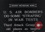 Standbild Bombertraining der US-Armee in den 1930er Jahren San Antonio Texas USA, 1935, aus Sekunde 3 historischem Filmmaterial Videoclip 65675027486