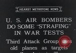 Standbild Bombertraining der US-Armee in den 1930er Jahren San Antonio Texas USA, 1935, aus Sekunde 5 historischem Filmmaterial Videoclip 65675027486