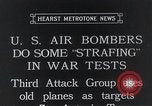 Standbild Bombertraining der US-Armee in den 1930er Jahren San Antonio Texas USA, 1935, aus Sekunde 8 historischem Filmmaterial Videoclip 65675027486