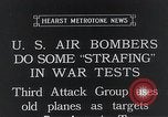 Standbild Bombertraining der US-Armee in den 1930er Jahren San Antonio Texas USA, 1935, aus Sekunde 9 historischem Filmmaterial Videoclip 65675027486