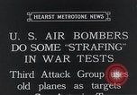 Standbild Bombertraining der US-Armee in den 1930er Jahren San Antonio Texas USA, 1935, aus Sekunde 10 historischem Filmmaterial Videoclip 65675027486