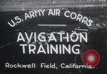 Image Avigation formation Rockwell field California USA, 1935, de la seconde 1 séquences d'archives historiques vidéo 65675027487