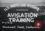 Image Avigation formation Rockwell field California USA, 1935, de la seconde 4 séquences d'archives historiques vidéo 65675027487