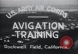 Image Avigation formation Rockwell field California USA, 1935, de la seconde 7 séquences d'archives historiques vidéo 65675027487