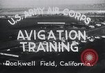Image Avigation formation Rockwell field California USA, 1935, de la seconde 14 séquences d'archives historiques vidéo 65675027487
