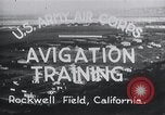 Image Avigation formation Rockwell field California USA, 1935, de la seconde 21 séquences d'archives historiques vidéo 65675027487