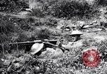 Immagine di Il francese Hotchkiss modello 1914 heavy machine gun Picardia Francia, 1918, secondo 10 filmato di repertorio 65675027492