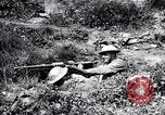 Immagine di Il francese Hotchkiss modello 1914 heavy machine gun Picardia Francia, 1918, secondo 11 filmato di repertorio 65675027492