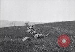 Immagine di Il francese Hotchkiss modello 1914 heavy machine gun Picardia Francia, 1918, secondo 20 filmato di repertorio 65675027492