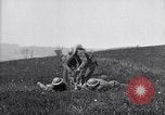 Immagine di Il francese Hotchkiss modello 1914 heavy machine gun Picardia Francia, 1918, secondo 37 filmato di repertorio 65675027492