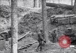 Immagine di Le truppe degli Stati Uniti con lo scavo di una piroga Picardia Francia, 1918, secondo 28 filmato di repertorio 65675027494