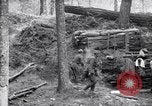 Immagine di Le truppe degli Stati Uniti con lo scavo di una piroga Picardia Francia, 1918, secondo 31 filmato di repertorio 65675027494