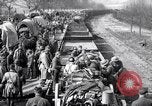Immagine di Muli caricati su un treno Francia, 1918, secondo 54 filmato di repertorio 65675027499