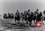 Standbild montiert Französische Kavallerie Frankreich, 1916, aus Sekunde 28 historischem Filmmaterial Videoclip 65675027508