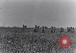 Standbild französische Soldaten beobachten Deutsche Schalen zerlegen Frankreich, 1916, aus Sekunde 29 historischem Filmmaterial Videoclip 65675027509
