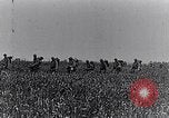 Standbild französische Soldaten beobachten Deutsche Schalen zerlegen Frankreich, 1916, aus Sekunde 31 historischem Filmmaterial Videoclip 65675027509