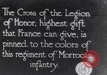 Image of President Poincaré presenting awards to soldiers World War I France, 1916, second 1 stock footage video 65675027516