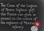 Image of President Poincaré presenting awards to soldiers World War I France, 1916, second 5 stock footage video 65675027516