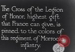 Image of President Poincaré presenting awards to soldiers World War I France, 1916, second 6 stock footage video 65675027516