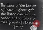 Image of President Poincaré presenting awards to soldiers World War I France, 1916, second 9 stock footage video 65675027516