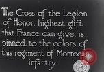 Image of President Poincaré presenting awards to soldiers World War I France, 1916, second 10 stock footage video 65675027516