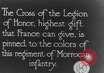 Image of President Poincaré presenting awards to soldiers World War I France, 1916, second 12 stock footage video 65675027516