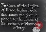 Image of President Poincaré presenting awards to soldiers World War I France, 1916, second 13 stock footage video 65675027516