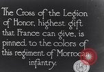 Image of President Poincaré presenting awards to soldiers World War I France, 1916, second 14 stock footage video 65675027516