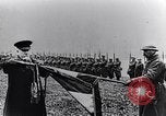 Image of President Poincaré presenting awards to soldiers World War I France, 1916, second 22 stock footage video 65675027516