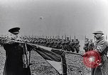 Image of President Poincaré presenting awards to soldiers World War I France, 1916, second 23 stock footage video 65675027516