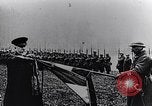 Image of President Poincaré presenting awards to soldiers World War I France, 1916, second 25 stock footage video 65675027516