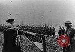 Image of President Poincaré presenting awards to soldiers World War I France, 1916, second 26 stock footage video 65675027516