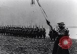 Image of President Poincaré presenting awards to soldiers World War I France, 1916, second 30 stock footage video 65675027516