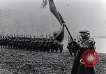 Image of President Poincaré presenting awards to soldiers World War I France, 1916, second 31 stock footage video 65675027516