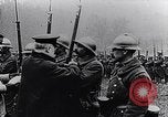 Image of President Poincaré presenting awards to soldiers World War I France, 1916, second 32 stock footage video 65675027516