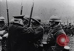 Image of President Poincaré presenting awards to soldiers World War I France, 1916, second 33 stock footage video 65675027516