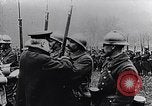 Image of President Poincaré presenting awards to soldiers World War I France, 1916, second 34 stock footage video 65675027516
