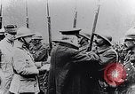 Image of President Poincaré presenting awards to soldiers World War I France, 1916, second 36 stock footage video 65675027516