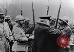 Image of President Poincaré presenting awards to soldiers World War I France, 1916, second 37 stock footage video 65675027516