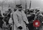 Image of President Poincaré presenting awards to soldiers World War I France, 1916, second 44 stock footage video 65675027516