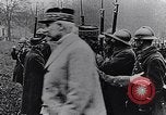 Image of President Poincaré presenting awards to soldiers World War I France, 1916, second 48 stock footage video 65675027516