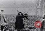 Image of President Poincaré presenting awards to soldiers World War I France, 1916, second 57 stock footage video 65675027516