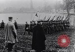 Image of President Poincaré presenting awards to soldiers World War I France, 1916, second 62 stock footage video 65675027516