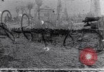 Image of British soldiers move supplies on horse-drawn wagons France, 1916, second 1 stock footage video 65675027526