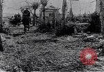 Image of British soldiers move supplies on horse-drawn wagons France, 1916, second 6 stock footage video 65675027526