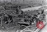 Image soldats britanniques déplacer des munitions par petites Gauge Railroad Flandre, 1916, de la seconde 26 séquences d'archives historiques vidéo 65675027527