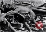 Immagine di British 60 pounder pezzo di campo Fiandre, 1916, secondo 39 filmato di repertorio 65675027528